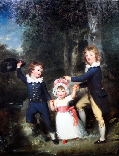 Portrait of the Children of Lord George Cavendish by Thomas Lawrence